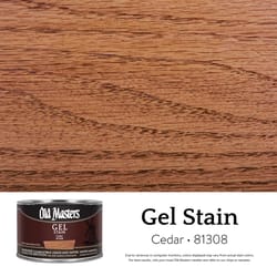 Old Masters Semi-Transparent Cedar Oil-Based Alkyd Gel Stain 1 pt
