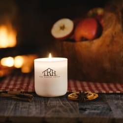 The Rustic House White Farmhouse Cider Scent Candle 8 oz