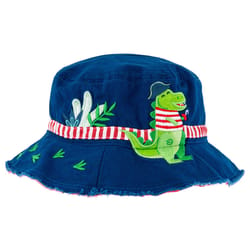 Stephen Joseph Dino Pirate Bucket Hat Blue One Size Fits Most