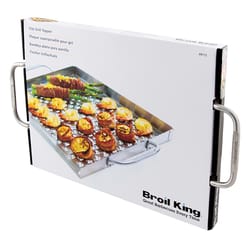 Broil King Imperial Stainless Steel Flat Grill Topper 15.5 in. L X 13 in. W 1 pk