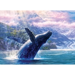 Cobble Hill Leviathan Of Glacier Bay Jigsaw Puzzle Cardboard 1000 pc