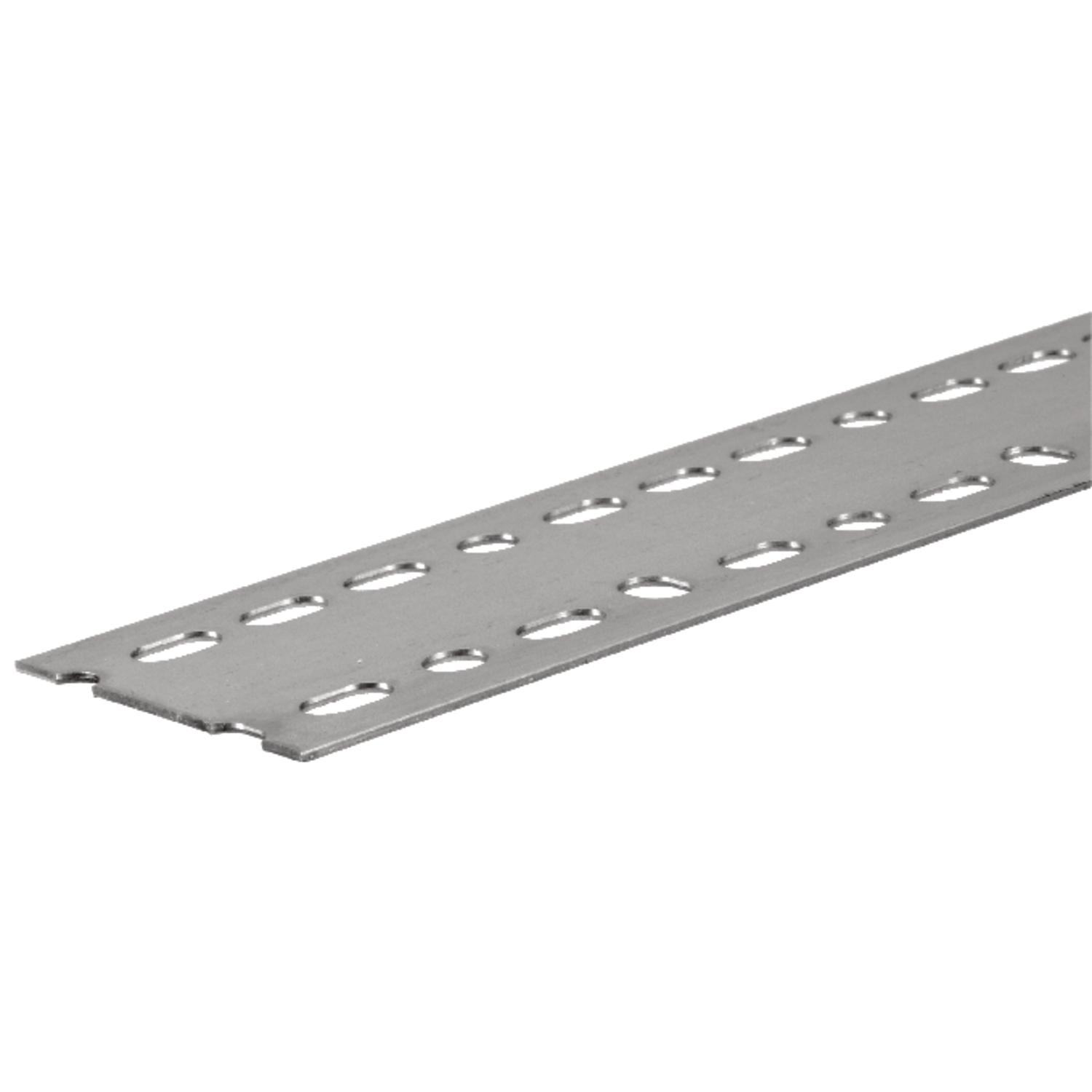 Boltmaster 0.07 in. X 1.38 in. W X 60 in. L Steel Slotted Flat Bar Boltmaster 0.07 in. X 1.38 in. W X 60 in. L Steel Slotted Flat Bar