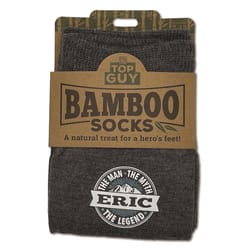 Top Guy Eric Men's One Size Fits Most Socks Gray