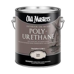 Old Masters Satin Clear Oil-Based Polyurethane 1 gal