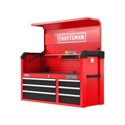 CRAFTSMAN 2000 Series 40.5-in W x 24.5-in H 8-Drawer Steel Tool Chest (Black)