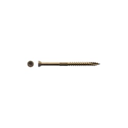 Big Timber No. 9 Sizes X 2-1/2 in. L Star Bronze Deep Wood Screws 2500 pk