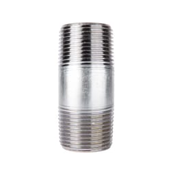 STZ Industries 3 in. MIP each Close Nipple Galvanized Steel Close Nipple