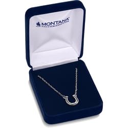 Montana Silversmiths Women's Horseshoe Silver Necklace