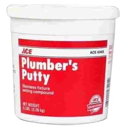 Ace Gray Plumbers Putty 5 lb