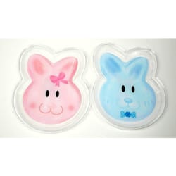 Chef Craft Assorted Plastic Bunny Plate