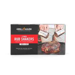 Grill Mark Silver Stainless Steel Rub Shaker
