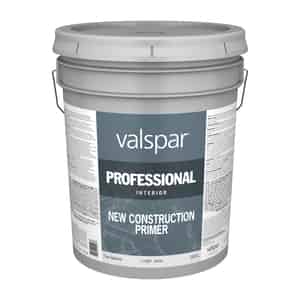 Valspar  Prep-Step  Basic White  White Base  Latex  Primer  5 gal. 