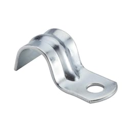 Halex 3/8 in. D Steel 1 Hole Strap 10 pk