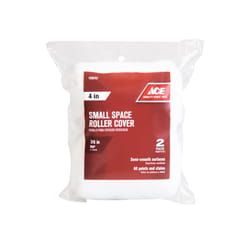 Ace Knit 4 in. W X 3/8 in. Trim Paint Roller Cover 2 pk