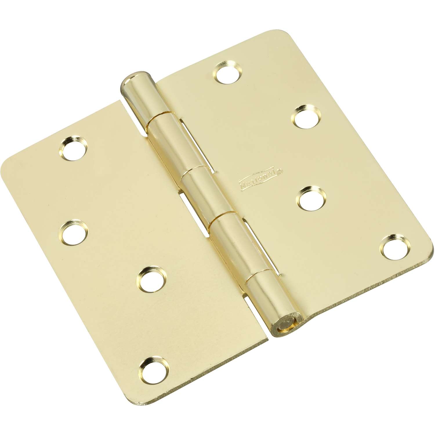 National Hardware 4 in. L Polished Brass Door Hinge 1 pk Ace Hardware
