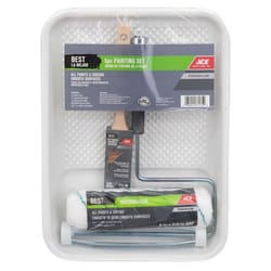 Ace Best Plastic 11 in. W X 15 in. L 1 qt Paint Tray Set