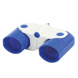Keycraft Folding Pocket Binoculars Blue/White