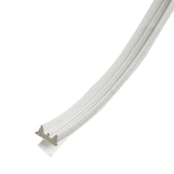 M-D BUILDING PRODUCTS White EPDM Rubber Foam Weather Stripping Tape For Doors and Windows 204 in. L