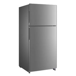 Avanti 18 cu ft Black/Silver Steel Refrigerator 399 W