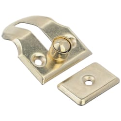 Ace Metallic Brass Window Lock 2 pk