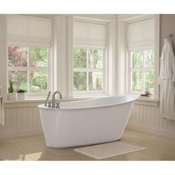 MAAX Sax 24.88 in. H X 32 in. W X 60 in. L White Bathtub