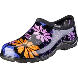 Sloggers Flower Power Women's Garden/Rain Shoes 9 US Black