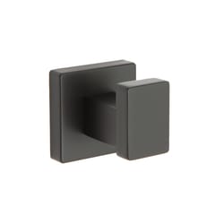 Huntington Brass Razo 1.8 in. W X 2 in. L Matte Black Robe Hook