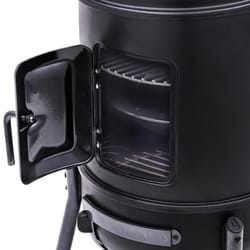 Char-Broil Bullet Charcoal Bullet Smoker Black