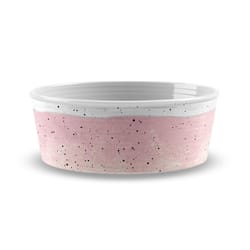 TarHong Blush Melamine 4 cups Pet Bowl For Dogs