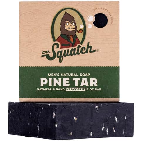 Dr. Squatch Men’s Natural Face Wash | PINE TAR | 4.0 Fl Oz