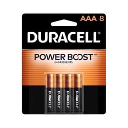 Duracell Coppertop AAA Alkaline Batteries 8 pk Carded