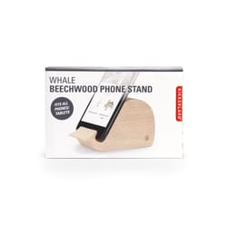 Kikkerland Brown Whale Phone Stand For All Mobile Devices