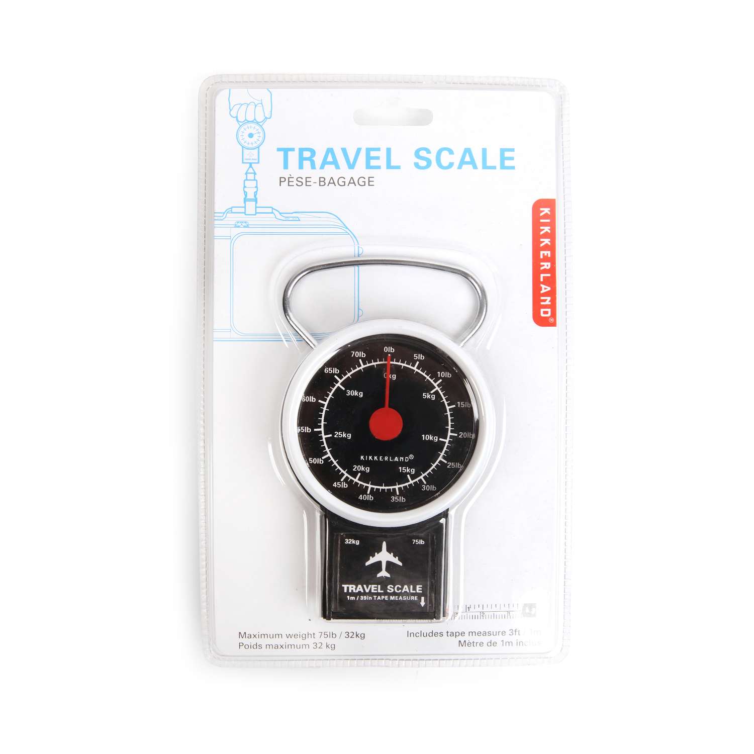 Kikkerland Handheld Digital Luggage Scale Set of 2 - World Market