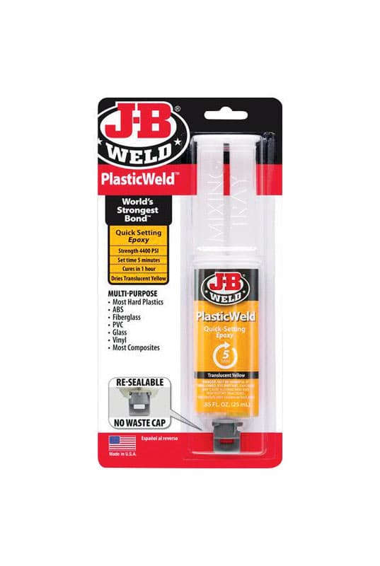 J-B Weld Plastic Weld High Strength Automotive Epoxy Gel 0.85 Oz - Ace ...