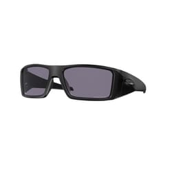 Oakley Heliostat MT Unisex Matte Black Frame Gray Lens Sunglasses