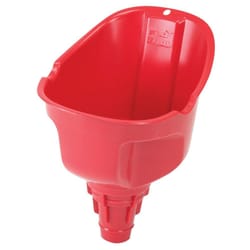 FloTool Red 7.7 in. H Resin 32 oz Super Quick Fill Funnel