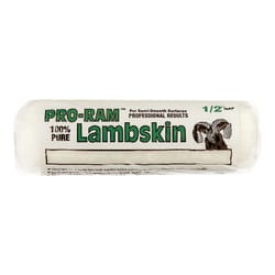 Linzer Pro-Ram Lambskin 9 in. W X 1/2 in. Regular Paint Roller Cover 1 pk