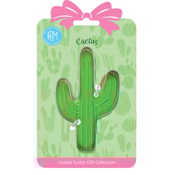 R&M International Corp International Corp 4 in. L Cactus Cookie Cutter Silver 1 pc