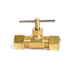 ATC 3/8 in. 3/8 in. Brass Needle Valve