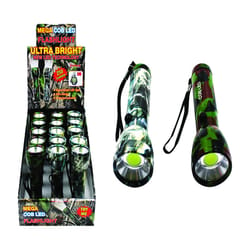 Max Force 250 lm Camouflage LED COB Flashlight AAA Battery