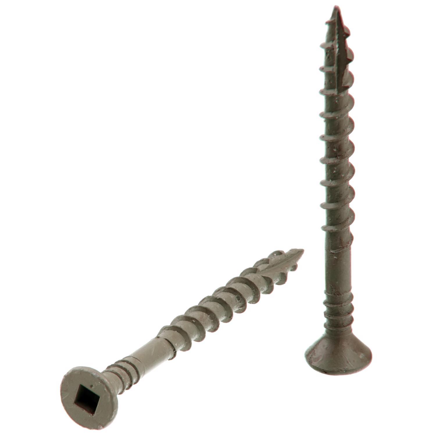 Photos - Nail / Screw / Fastener Senco DuraSpin No. 8 X 3 in. L Square Galvanized Coarse Collated Wood Scre 