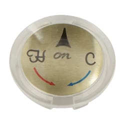 Ace For Delta Snap-in Clear Sink and Tub and Shower Index Button