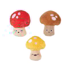 Pet Shop By Fringe Studio Multicolored Plush Shrooming Dog Toy