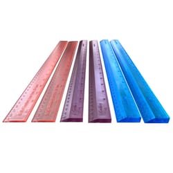 R&M International Corp International Assorted Plastic Pastry & Dough Guides