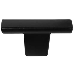 Laurey Cosmopolitan T-Shape Cabinet Knob 2 in. D 0.47 in. Matte 1 pk