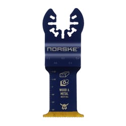 Norske Uni-Fit 1-1/4 in. Carbide Oscillating Blade Nail-Embedded Wood 1 each