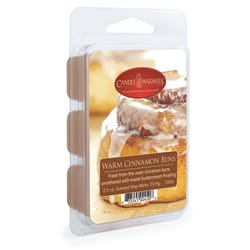 Candle Warmers Brown Warm Cinnamon Buns Scent Wax Cubes 2.5 oz