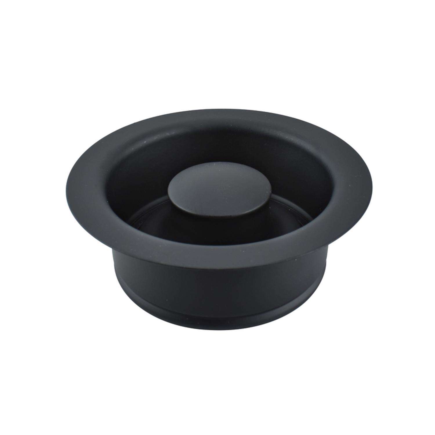 Insinkerator Kitchen Sink Flange & Sink Stopper for Garbage Disposals in Matte Black