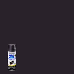 Rust-Oleum  Painter's Touch 2X Ultra Cover  Semi-Gloss  Black  Spray Paint  12 oz. 