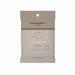 Hammond's Candies Licorice Hard Candy 4 oz